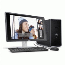 戴尔（DELL）Inspiron 3847-R7938 灵越台式电脑 （i5-4460 8G 1TB 2G独显 WIFI D刻 三年上门 Win7）黑