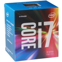 英特尔（Intel）酷睿四核 i7-6700 1151接口 盒装CPU处理器