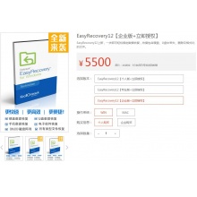 南川专业数据恢复，EasyRecovery12【企业版+立即授权】硬盘、U盘中丢失、删除及格式化的文件