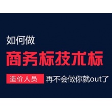 [初级+中级]手把手教你编制商务标.技术标_工程造价预算视频...